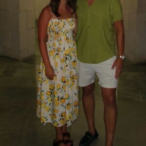 H&M Women’s Midi Strapless Dress